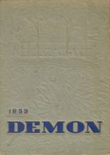 1953 Christiansburg High School Yearbook from Christiansburg, Virginia cover image