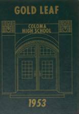 1953 Coloma High School Yearbook from Coloma, Michigan cover image