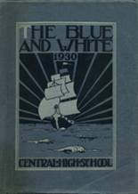 Central High School 1930 yearbook cover photo