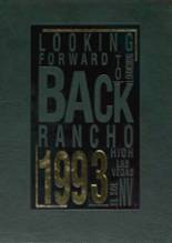 1993 Rancho High School Yearbook from Las vegas, Nevada cover image