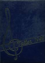 Rochelle Township High School 1949 yearbook cover photo