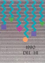 Pike-Delta-York High School 1990 yearbook cover photo