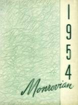 Monrovia High School 1954 yearbook cover photo