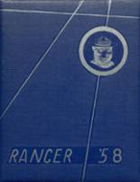 Hill City High School 1958 yearbook cover photo