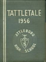 Attleboro High School 1956 yearbook cover photo