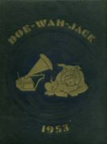 Williams High School 1953 yearbook cover photo