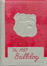 Auburn High School 1957 yearbook cover photo