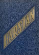 Harter Stanford Township High School 1940 yearbook cover photo
