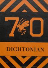 Dighton High School 1970 yearbook cover photo