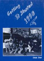 Chickasha High School 1990 yearbook cover photo