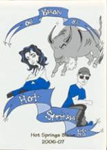 Hot Springs High School 2007 yearbook cover photo