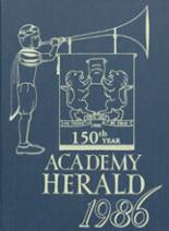 Gould Academy 1986 yearbook cover photo