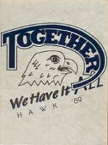 Armwood High School 1989 yearbook cover photo