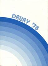 Drury High School 1978 yearbook cover photo