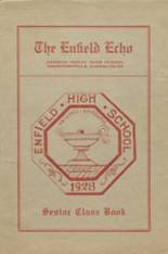 Enfield High School 1928 yearbook cover photo