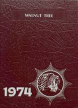 Walnut Community High School 1974 yearbook cover photo