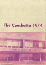 1974 Bonham High School Yearbook from Bonham, Texas cover image