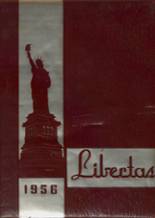 Liberty High School 1956 yearbook cover photo