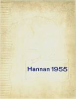 Hannan High School 1955 yearbook cover photo