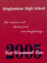 Binghamton High School (1983 - Present) 2005 yearbook cover photo