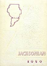 Jackson High School 1959 yearbook cover photo