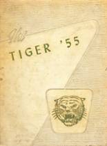 Claxton High School 1955 yearbook cover photo