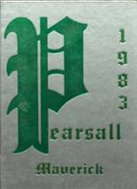 Pearsall High School 1983 yearbook cover photo