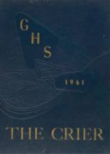 Galien High School 1961 yearbook cover photo