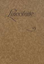 Lincoln Community High School 1920 yearbook cover photo