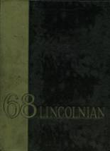 Lincoln High School 1968 yearbook cover photo