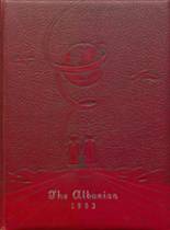 New Albany High School 1953 yearbook cover photo