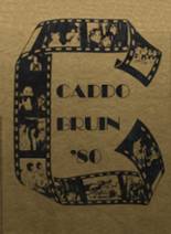 Caddo High School 1980 yearbook cover photo