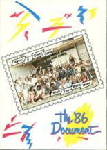 Thomas Jefferson High School 1986 yearbook cover photo