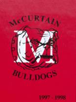 McCurtain High School 1998 yearbook cover photo