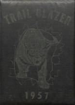 1957 Illinois Valley High School Yearbook from Cave junction, Oregon cover image
