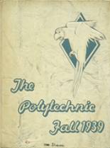 Polytechnic High School 1939 yearbook cover photo