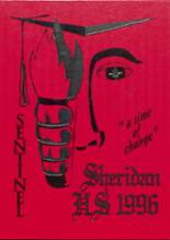 Sheridan High School 1996 yearbook cover photo