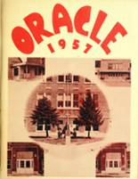 Ossian High School 1957 yearbook cover photo