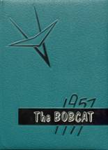 Sunray High School 1957 yearbook cover photo