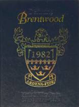 Brentwood High School 1982 yearbook cover photo