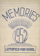 Leitchfield High School 1952 yearbook cover photo