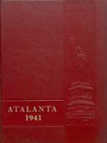 Atlanta High School 1941 yearbook cover photo