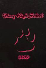 Olney High School 2009 yearbook cover photo