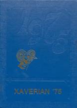 1975 St. Xavier School Yearbook from Junction city, Kansas cover image