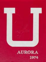 1974 Union High School Yearbook from Grand rapids, Michigan cover image