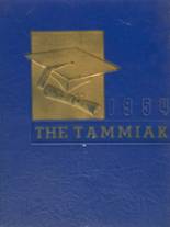 Tamms Community High School 1954 yearbook cover photo