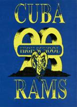 Cuba High School 1998 yearbook cover photo