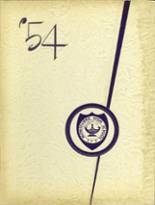 Montevideo High School 1954 yearbook cover photo