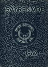 Sayre High School 1962 yearbook cover photo