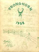 Farson High School 1958 yearbook cover photo
